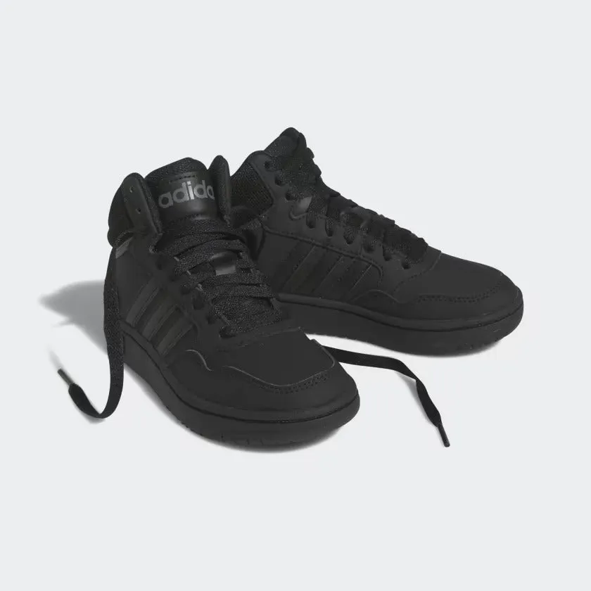 Adidas - Junior shoes Hoops 3.0 Mid Black