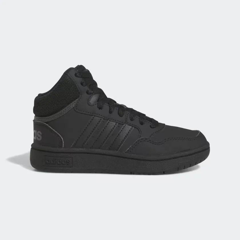 Adidas - Junior shoes Hoops 3.0 Mid Black