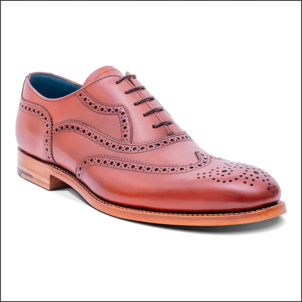 Barker Bladen Chestnut Calf Oxford Brogue@