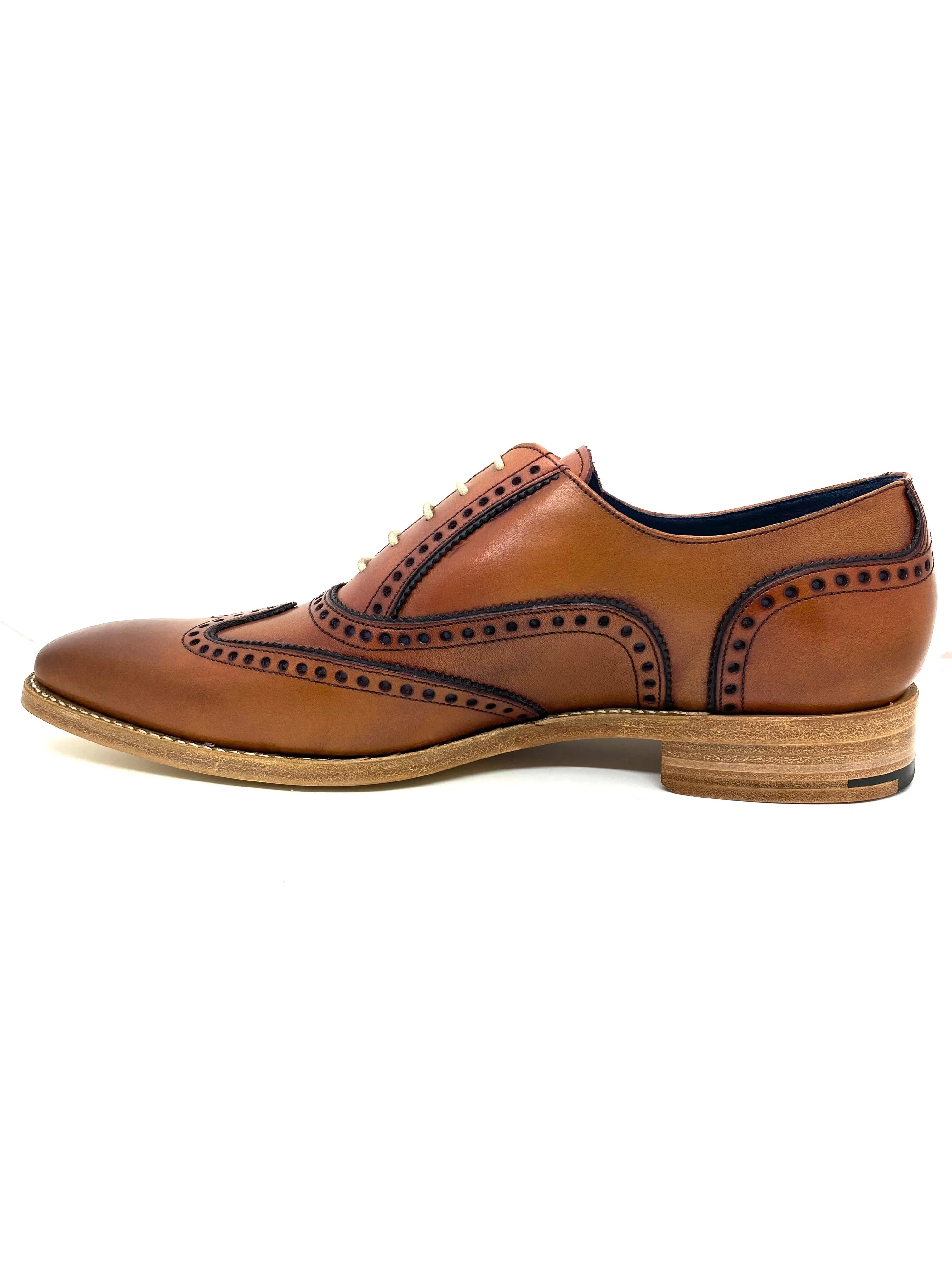Barker Men's Spencer Rosewood Lace Up Brogue