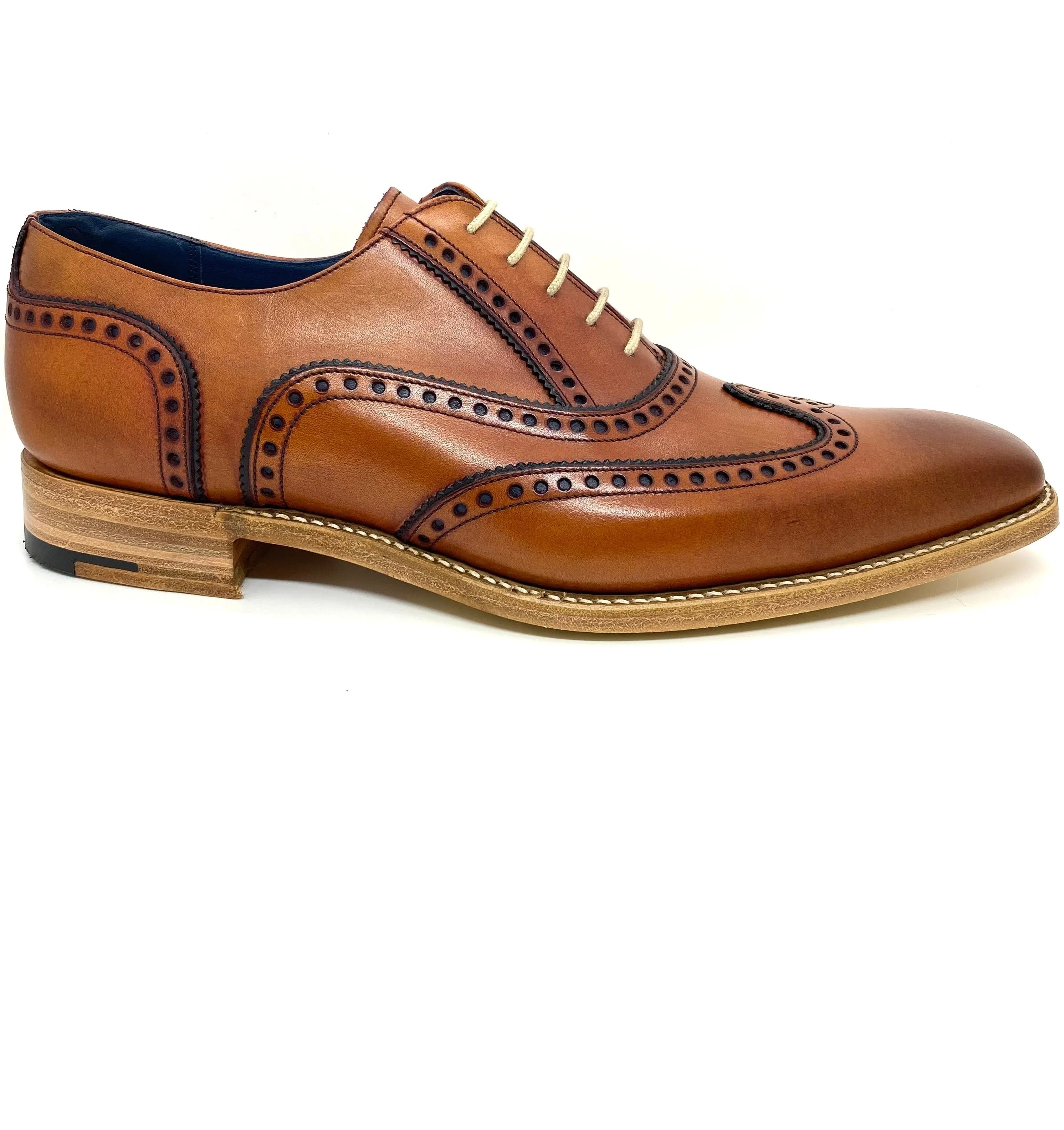Barker Men's Spencer Rosewood Lace Up Brogue