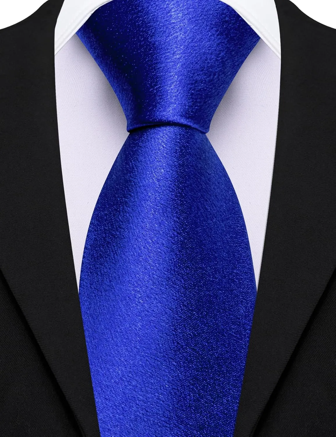 Barry.Wang Mens Satin Formal Suit Vest Tie Bowtie Set 8PC Lapel Collar Casual Slim Fit Waistcoat Wedding Party Tuxedo