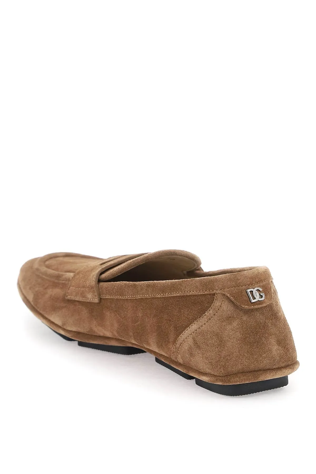 calf suede driver shoe