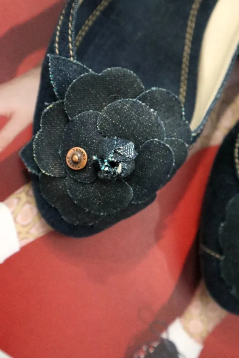Chanel Denim Ballerinas