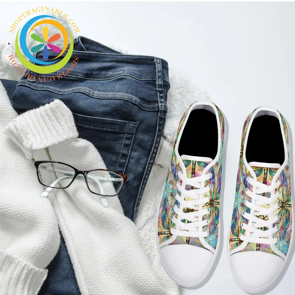 DragonFly Ladies Low Top Canvas Shoes