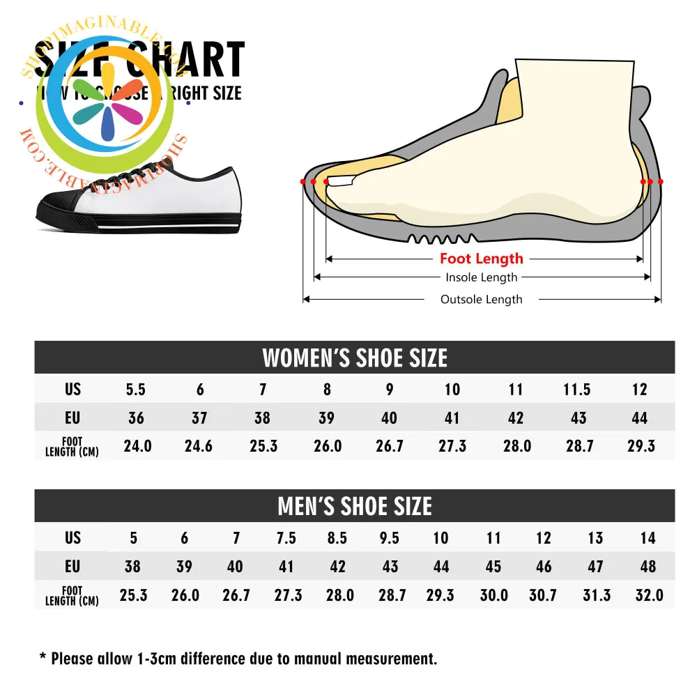 DragonFly Ladies Low Top Canvas Shoes