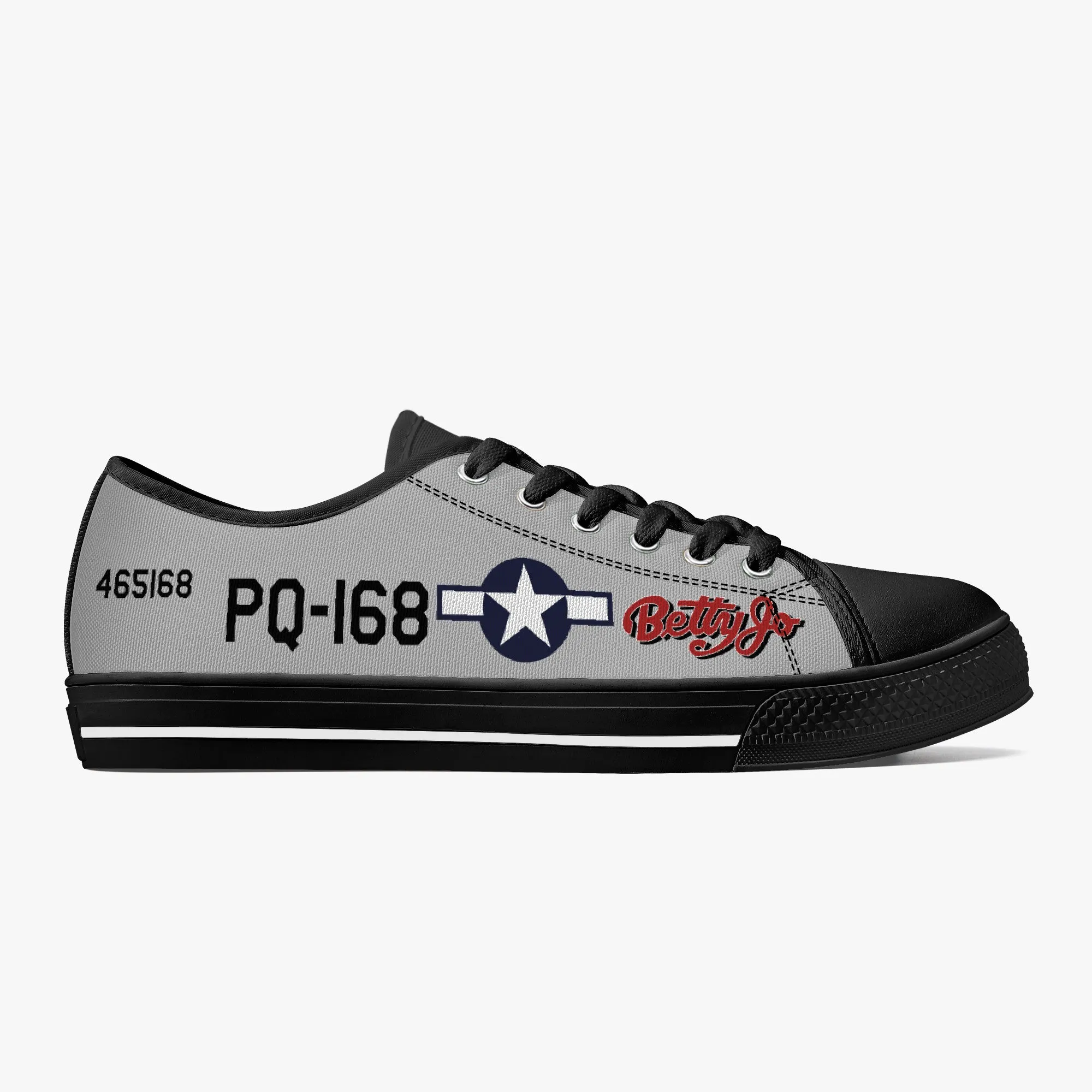 F-82 "Betty Jo" Low Top Canvas Shoes