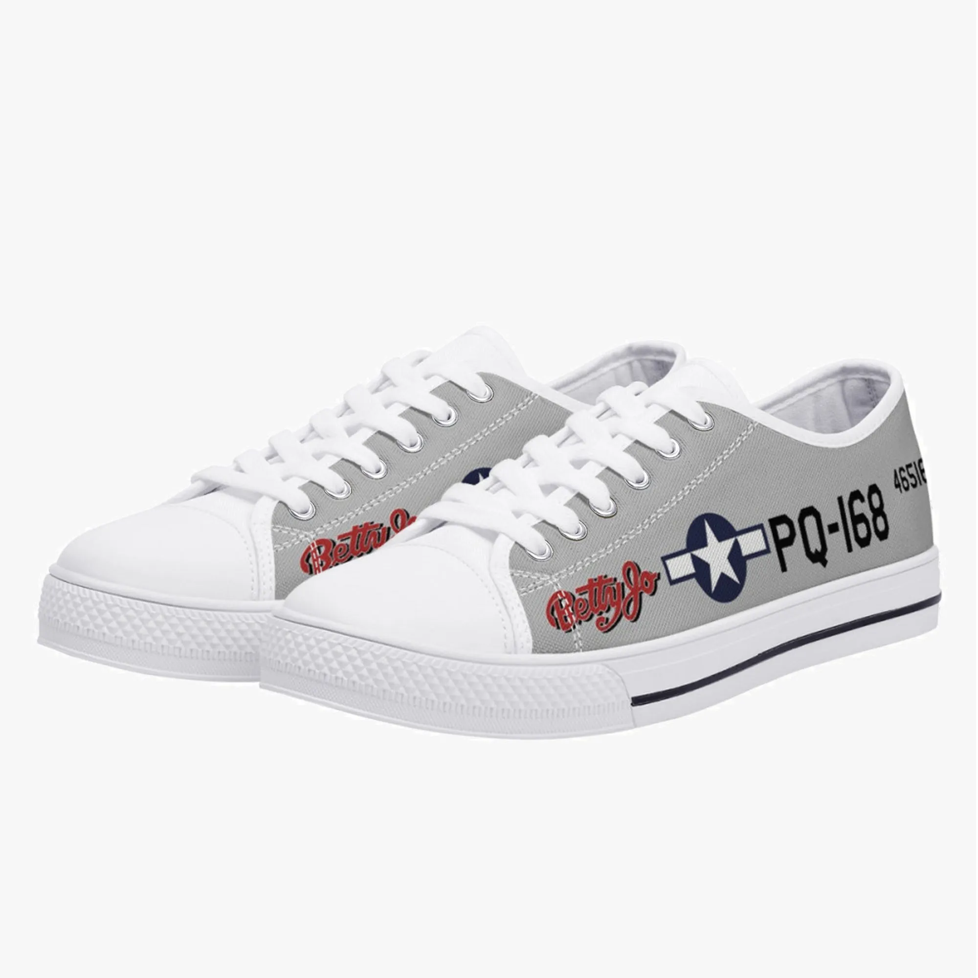 F-82 "Betty Jo" Low Top Canvas Shoes