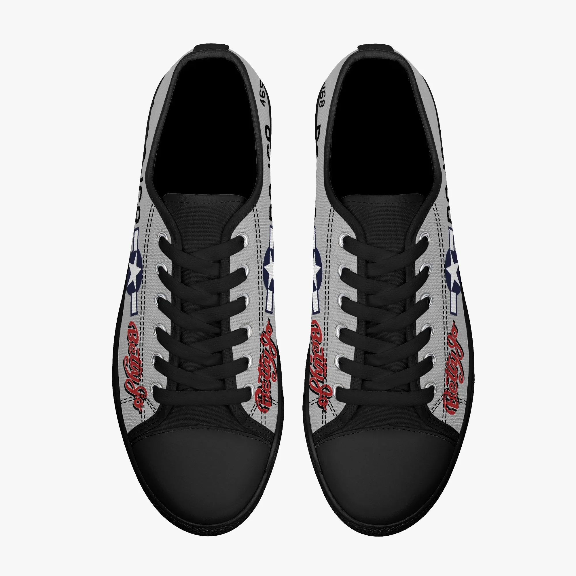 F-82 "Betty Jo" Low Top Canvas Shoes