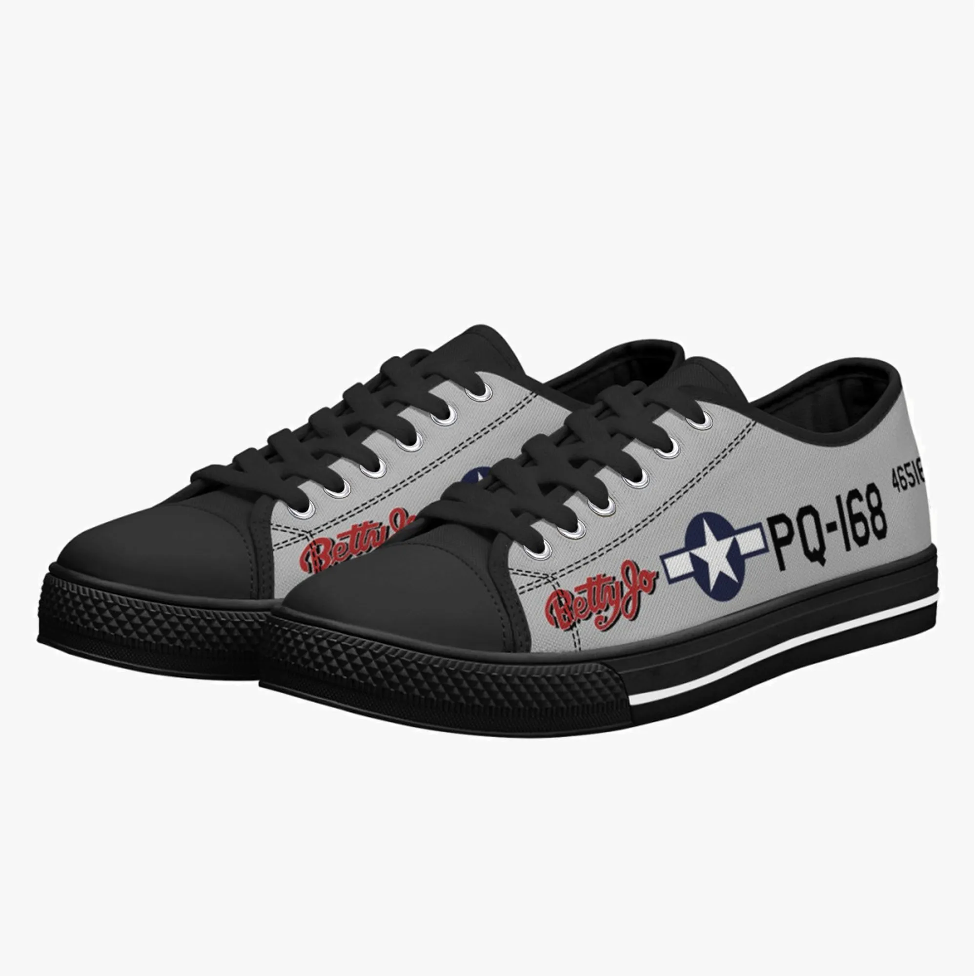 F-82 "Betty Jo" Low Top Canvas Shoes