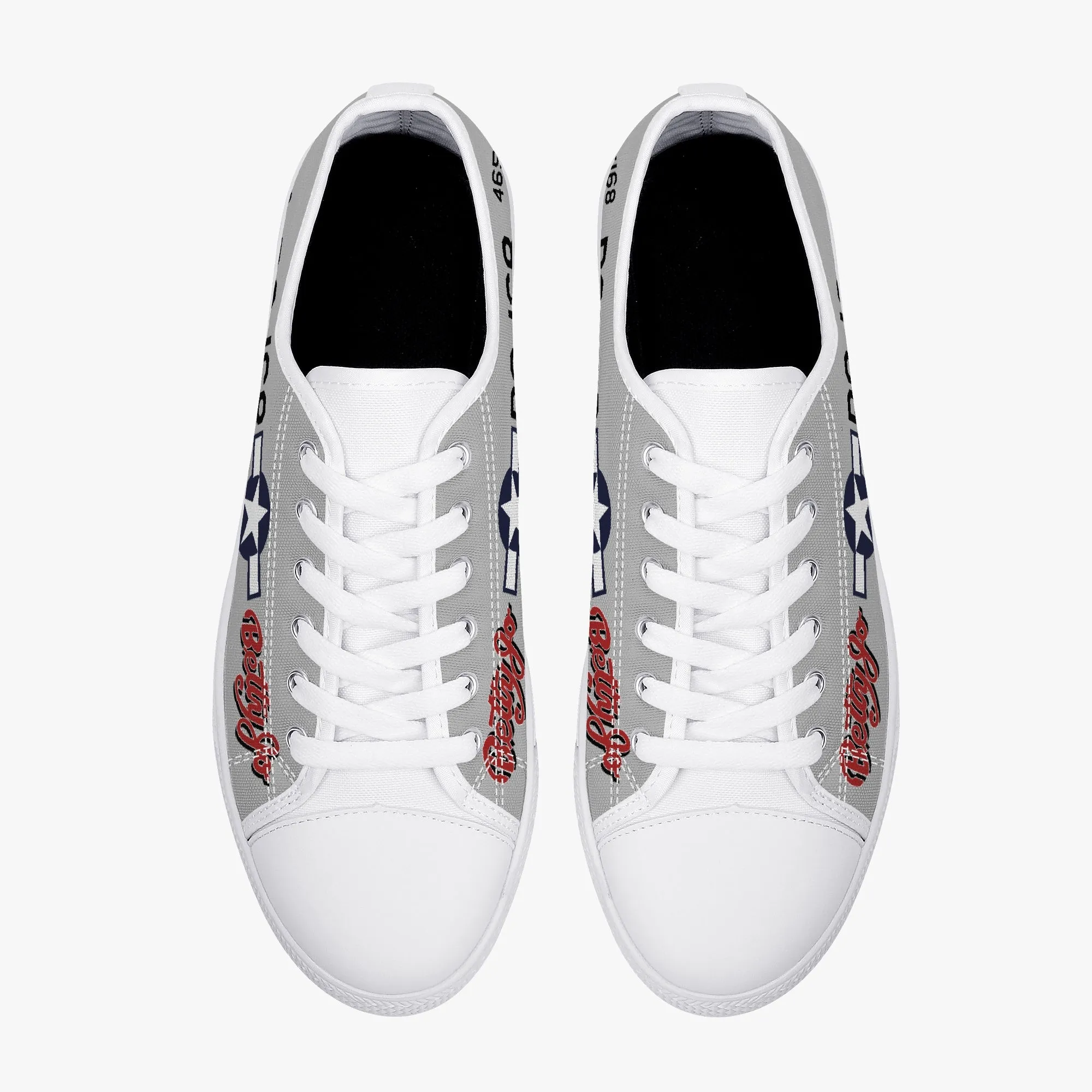 F-82 "Betty Jo" Low Top Canvas Shoes