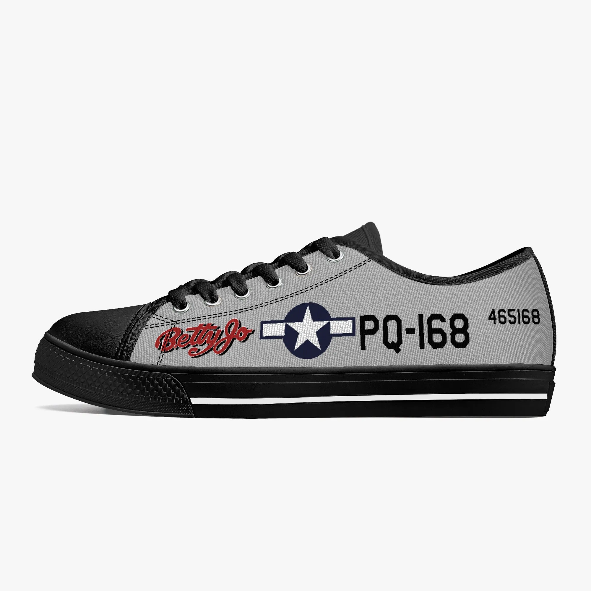 F-82 "Betty Jo" Low Top Canvas Shoes