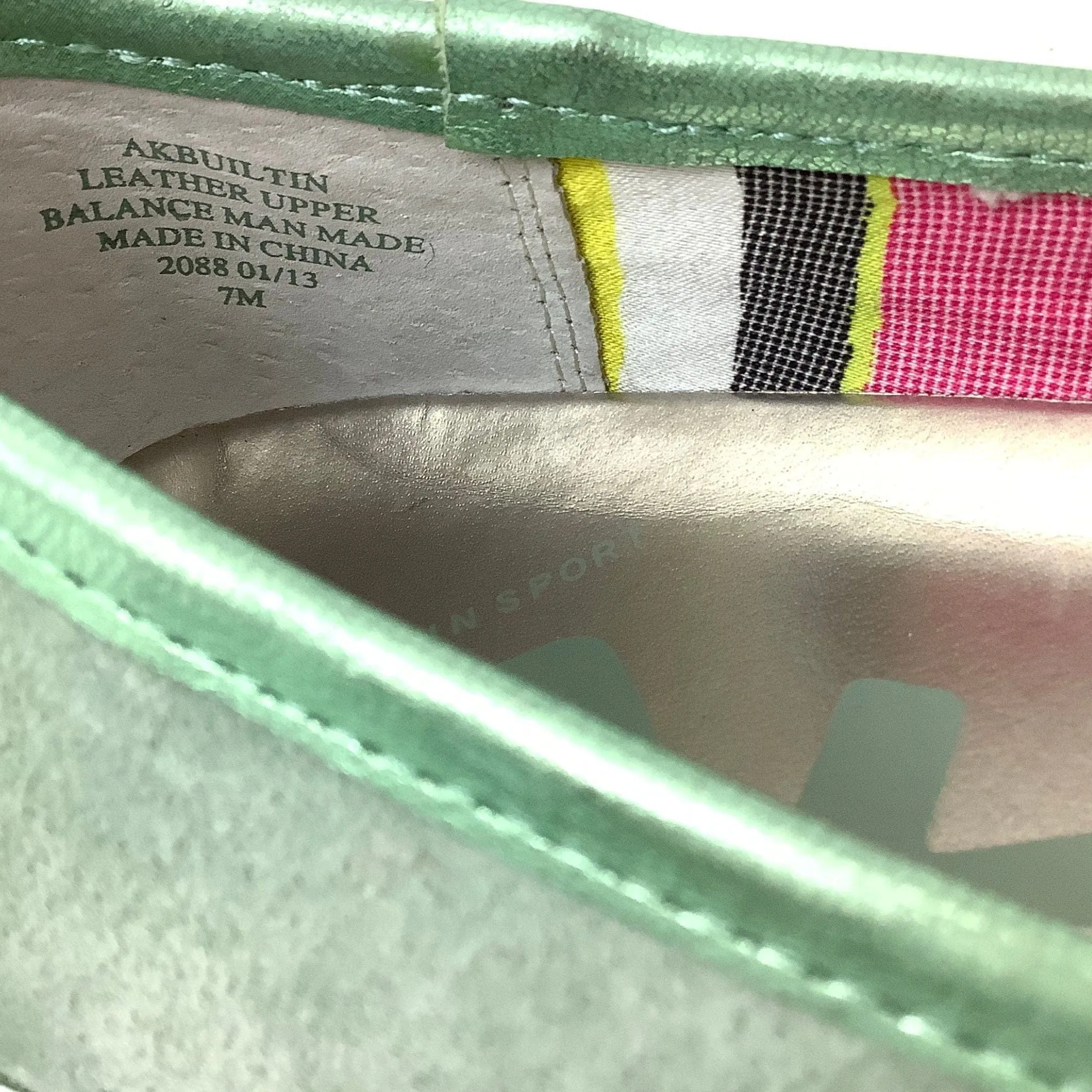 Fancy Green Ballet Flats