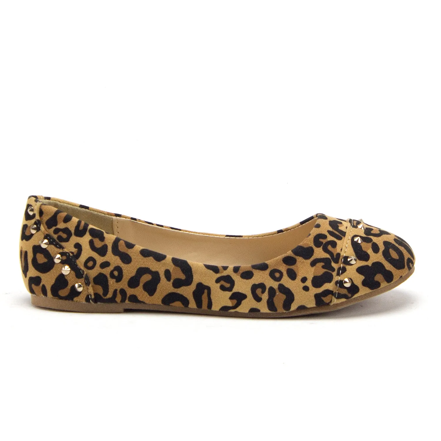 Girls Slip On Patent Leather Round Toe Ballet Flats Dress Shoes