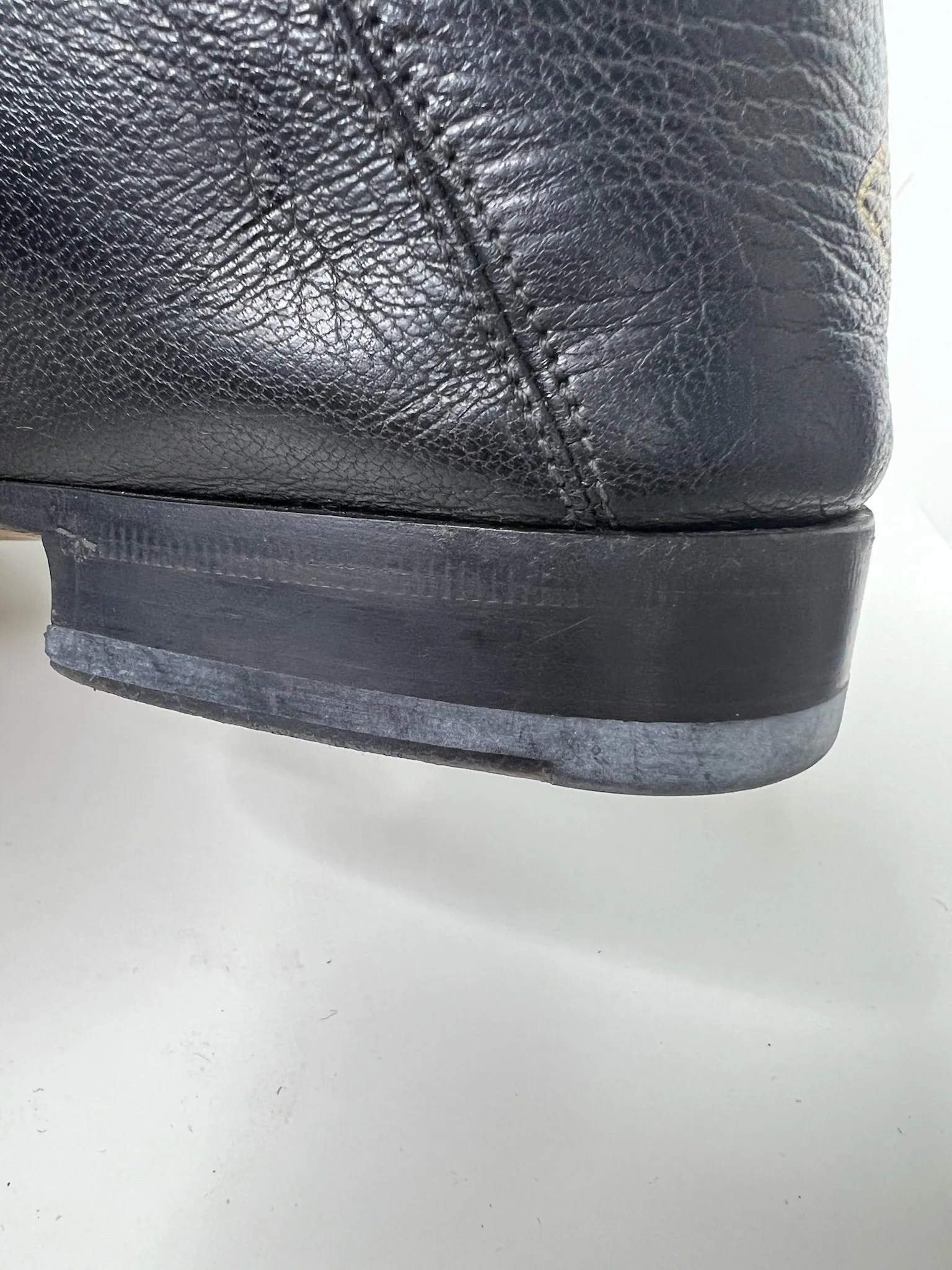 Gucci Horsebit Accent Black Dress Loafers, Size 7