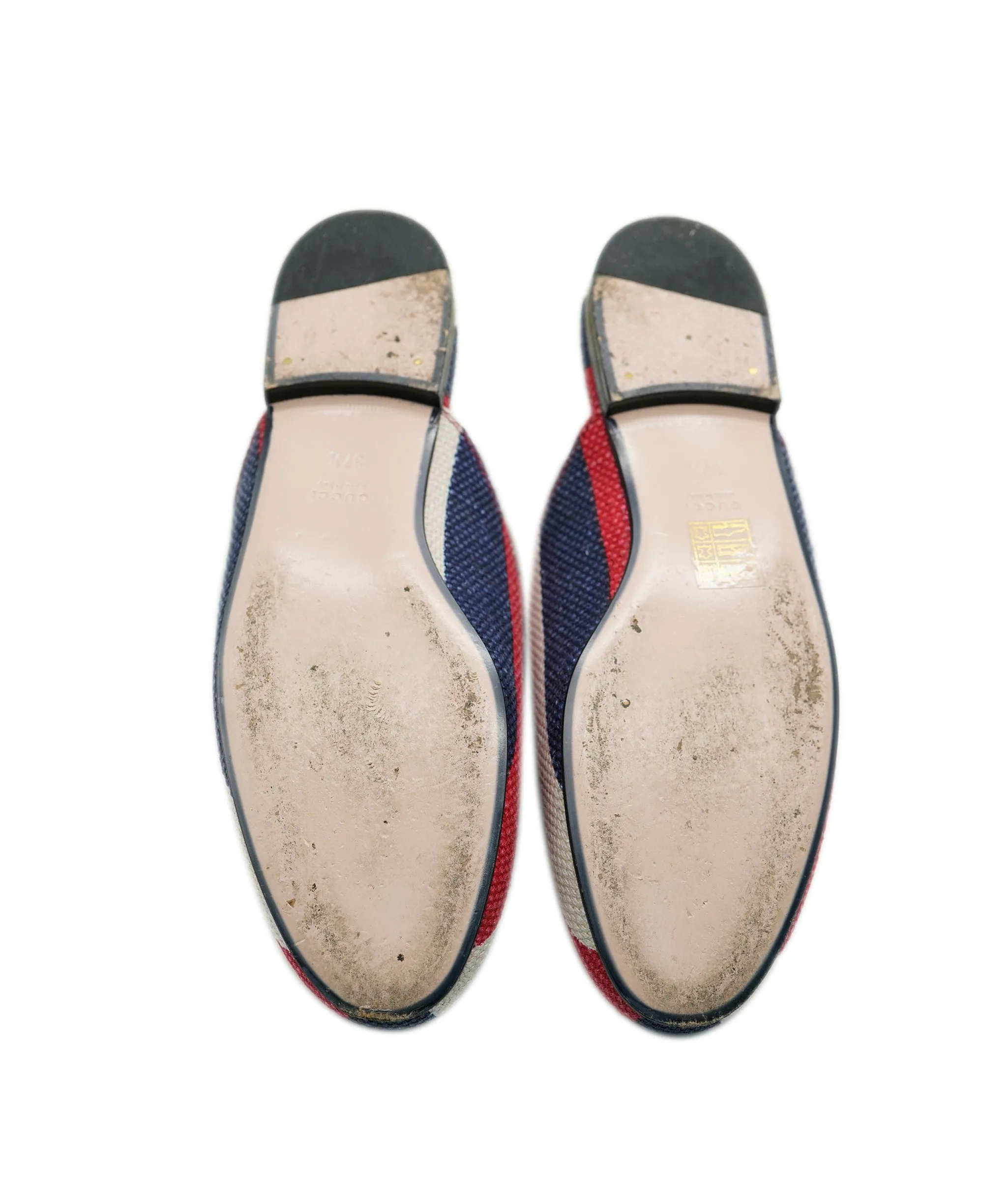 Gucci stripe prince town loafers - AJC0452