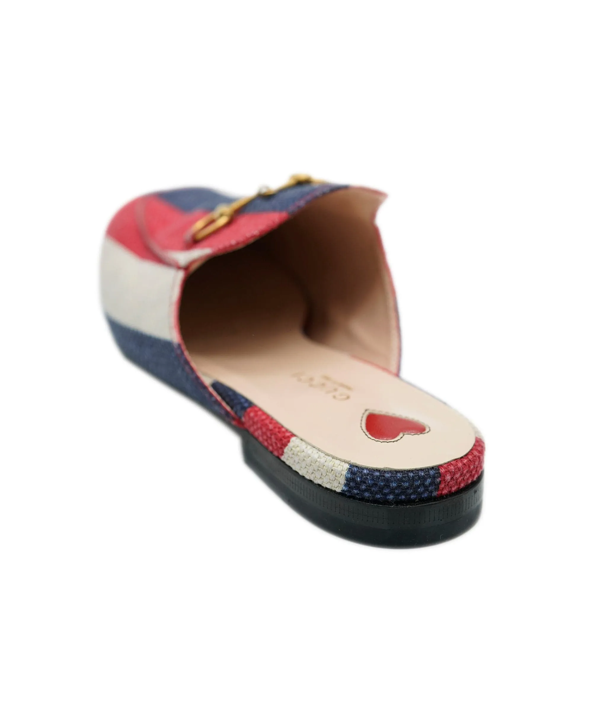 Gucci stripe prince town loafers - AJC0452