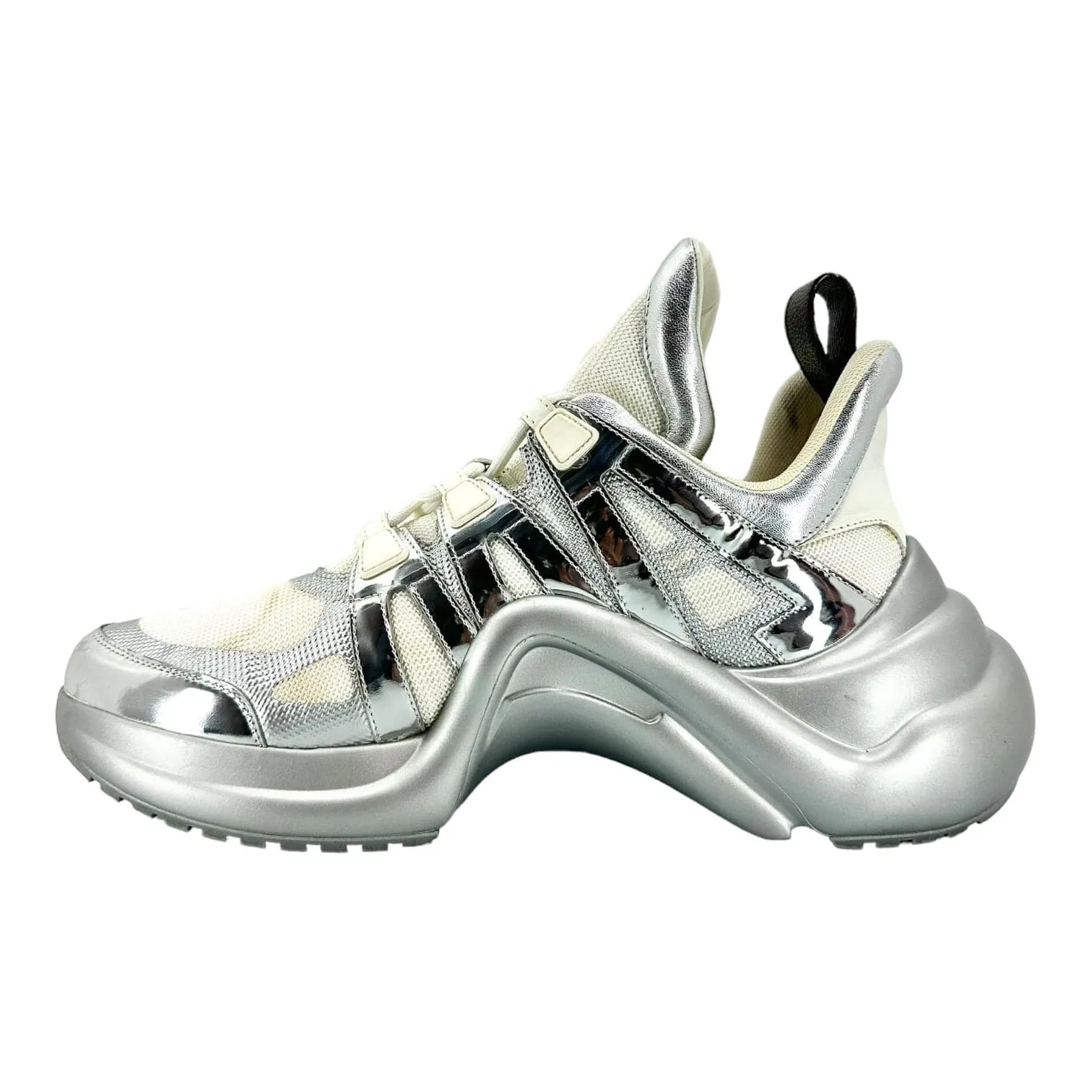 Louis Vuitton Archlight Sneaker Metallic Silver Pre-Owned