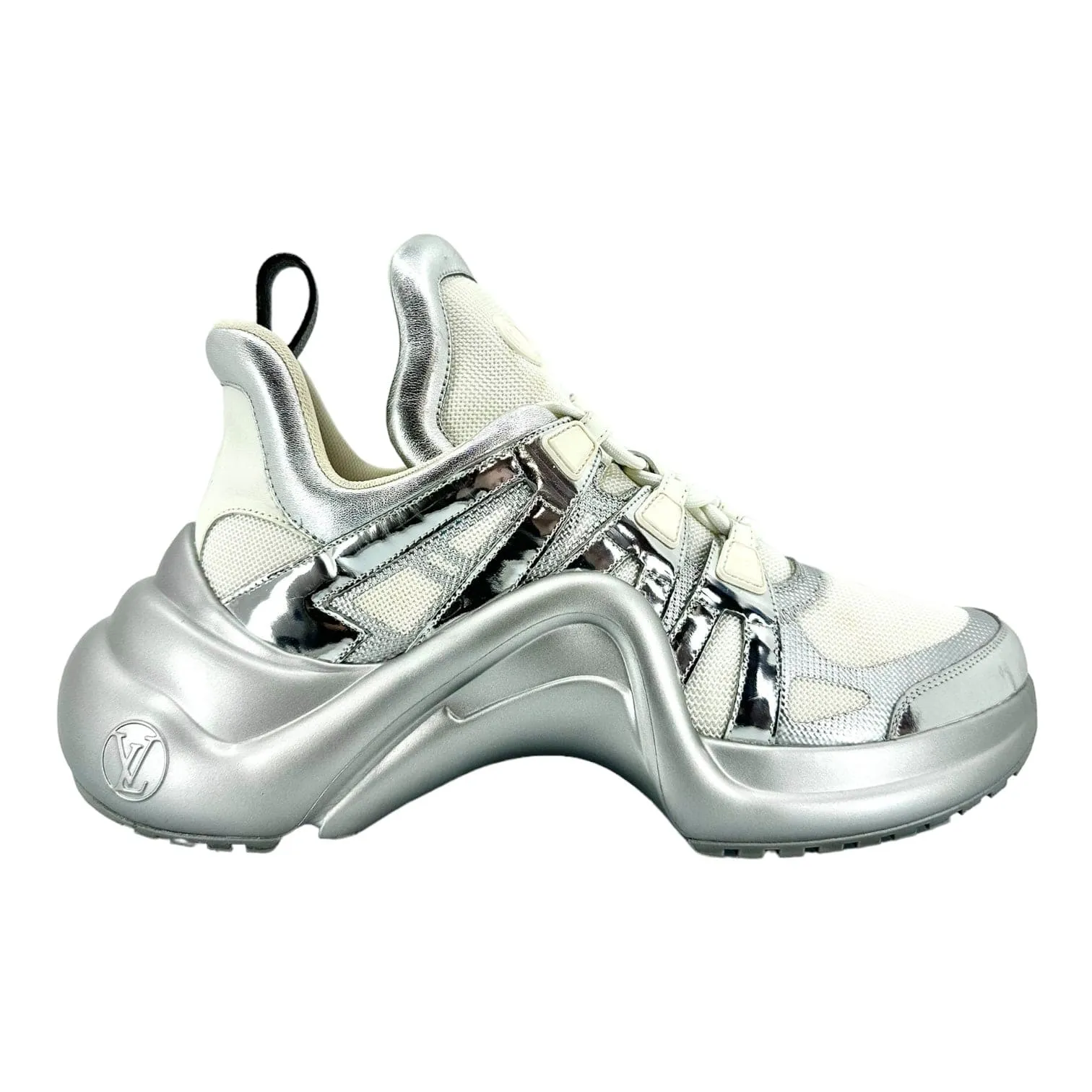 Louis Vuitton Archlight Sneaker Metallic Silver Pre-Owned