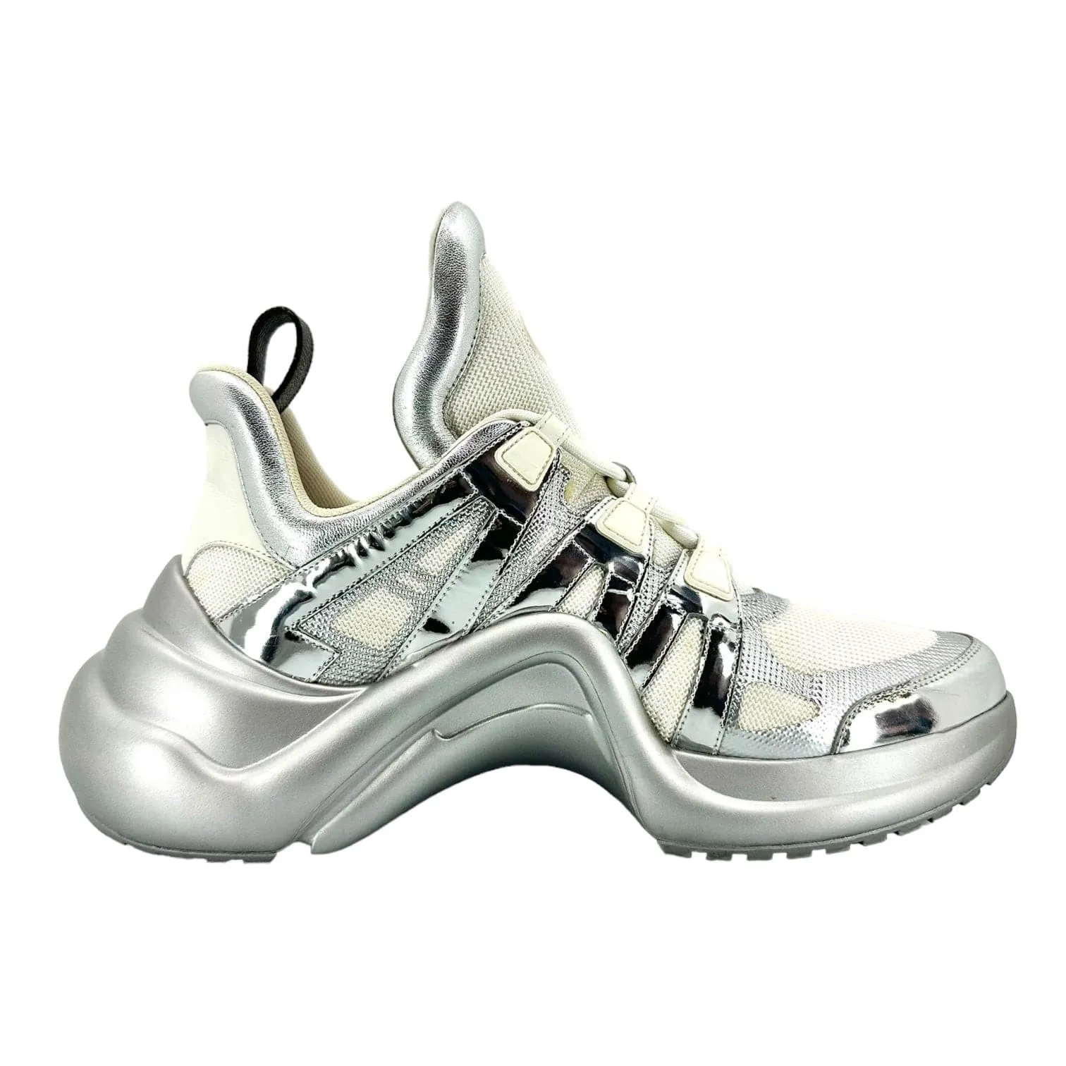 Louis Vuitton Archlight Sneaker Metallic Silver Pre-Owned
