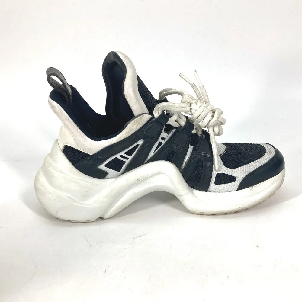 LOUIS VUITTON sneakers Technical Fabric Canvas , Leather black LV Arclight sneakers Women 36 Used