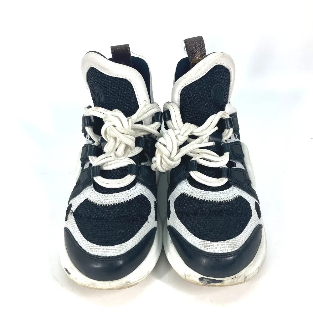LOUIS VUITTON sneakers Technical Fabric Canvas , Leather black LV Arclight sneakers Women 36 Used