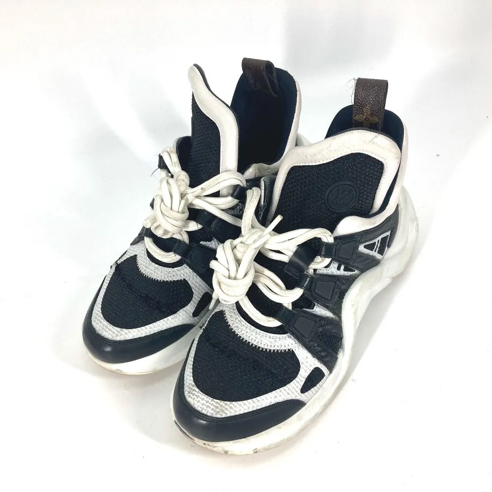 LOUIS VUITTON sneakers Technical Fabric Canvas , Leather black LV Arclight sneakers Women 36 Used