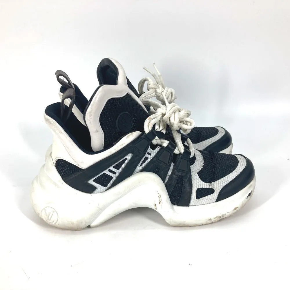 LOUIS VUITTON sneakers Technical Fabric Canvas , Leather black LV Arclight sneakers Women 36 Used