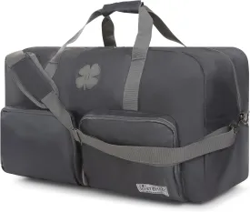 Lucky Travel Duffel Bags 65L, Gym Bag, Travel Bag & Large Duffle Bag for Men, Foldable Overnight Weekender Bags for Women & Men with Adjustable Shoulder Strap, Charcoal