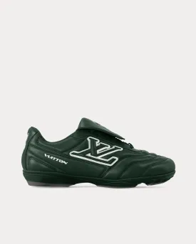 LV Footprint Football Trainers Green Low Top Sneakers