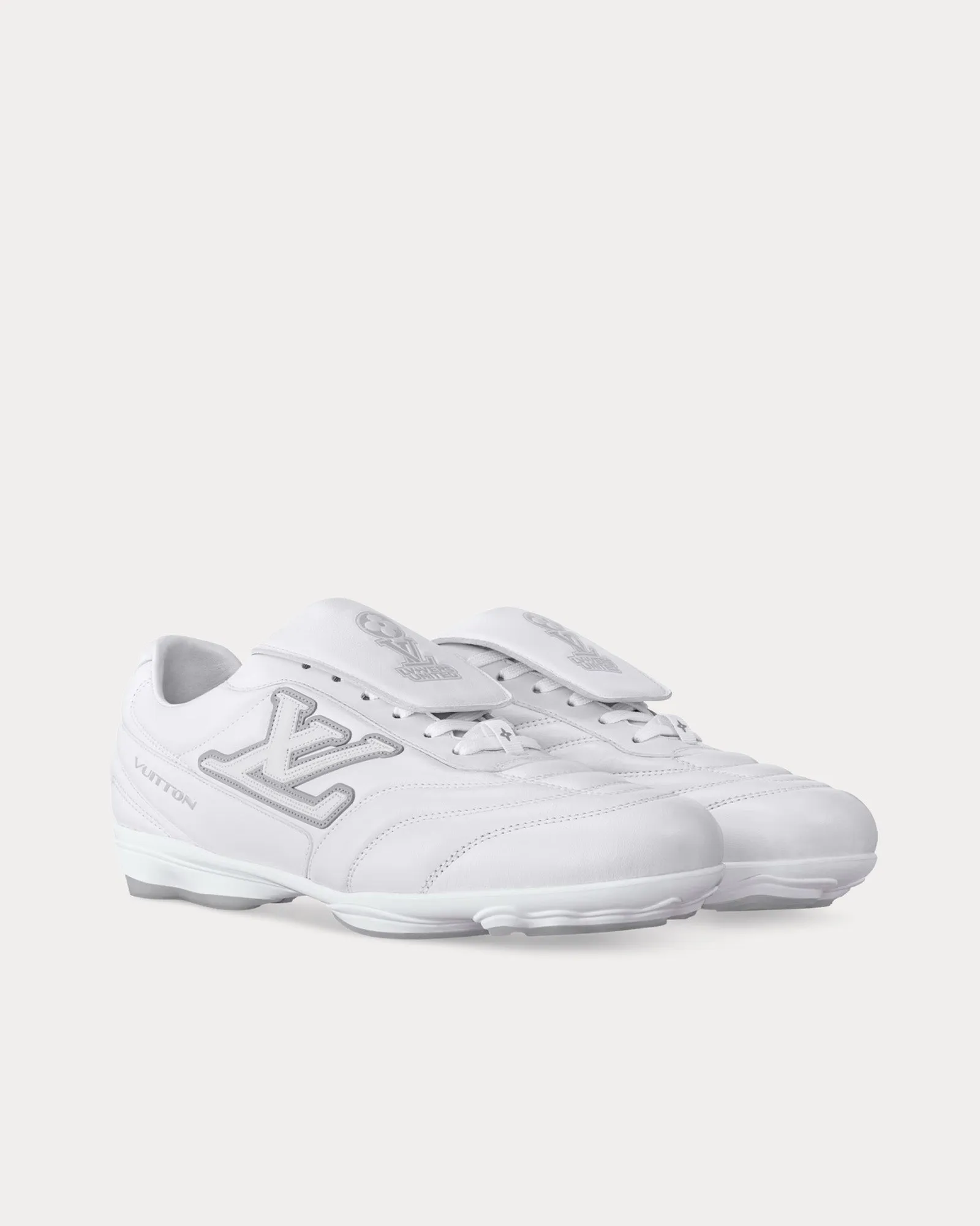 LV Footprint Football Trainers White Low Top Sneakers