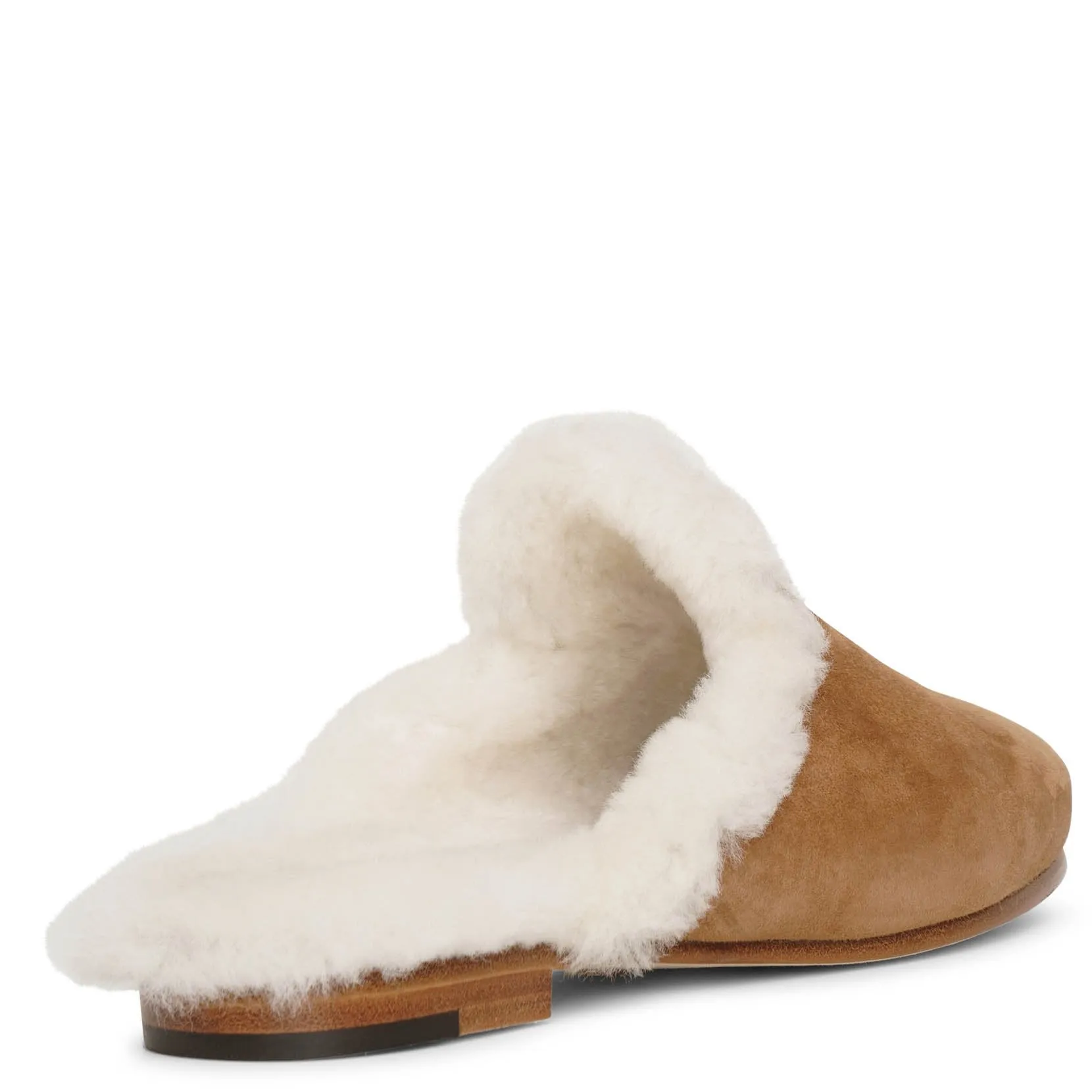 Mariamu brown suede half lofers