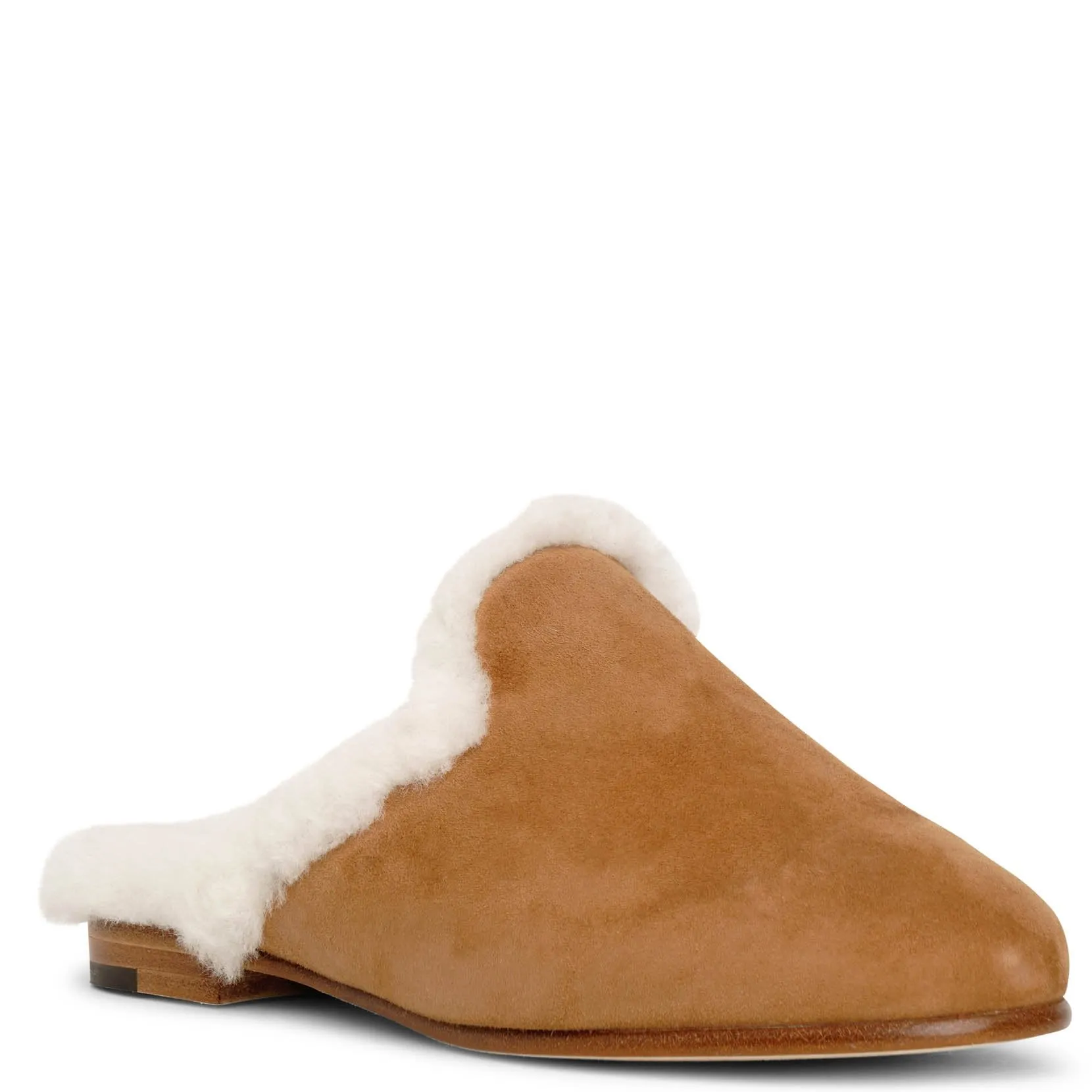 Mariamu brown suede half lofers
