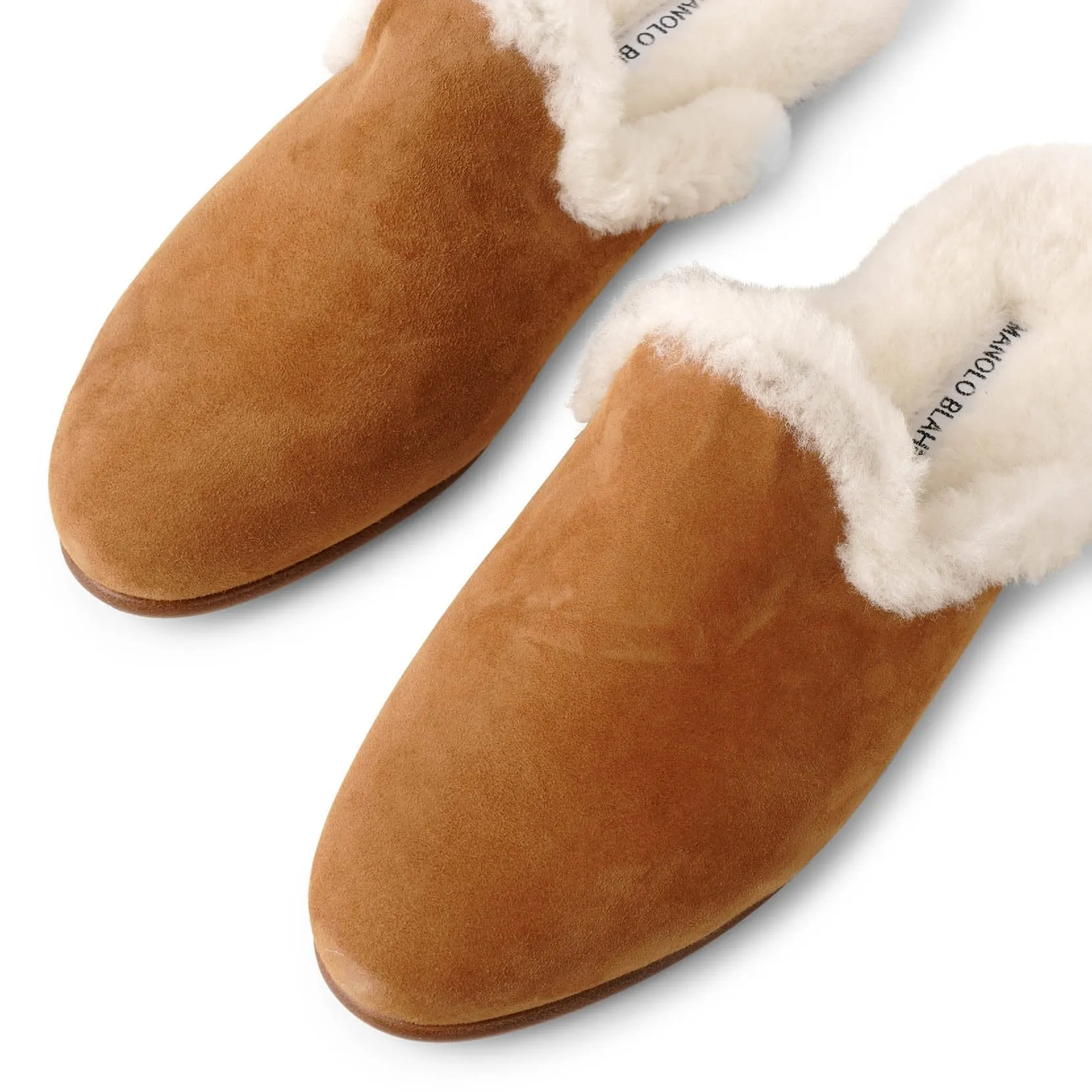 Mariamu brown suede half lofers