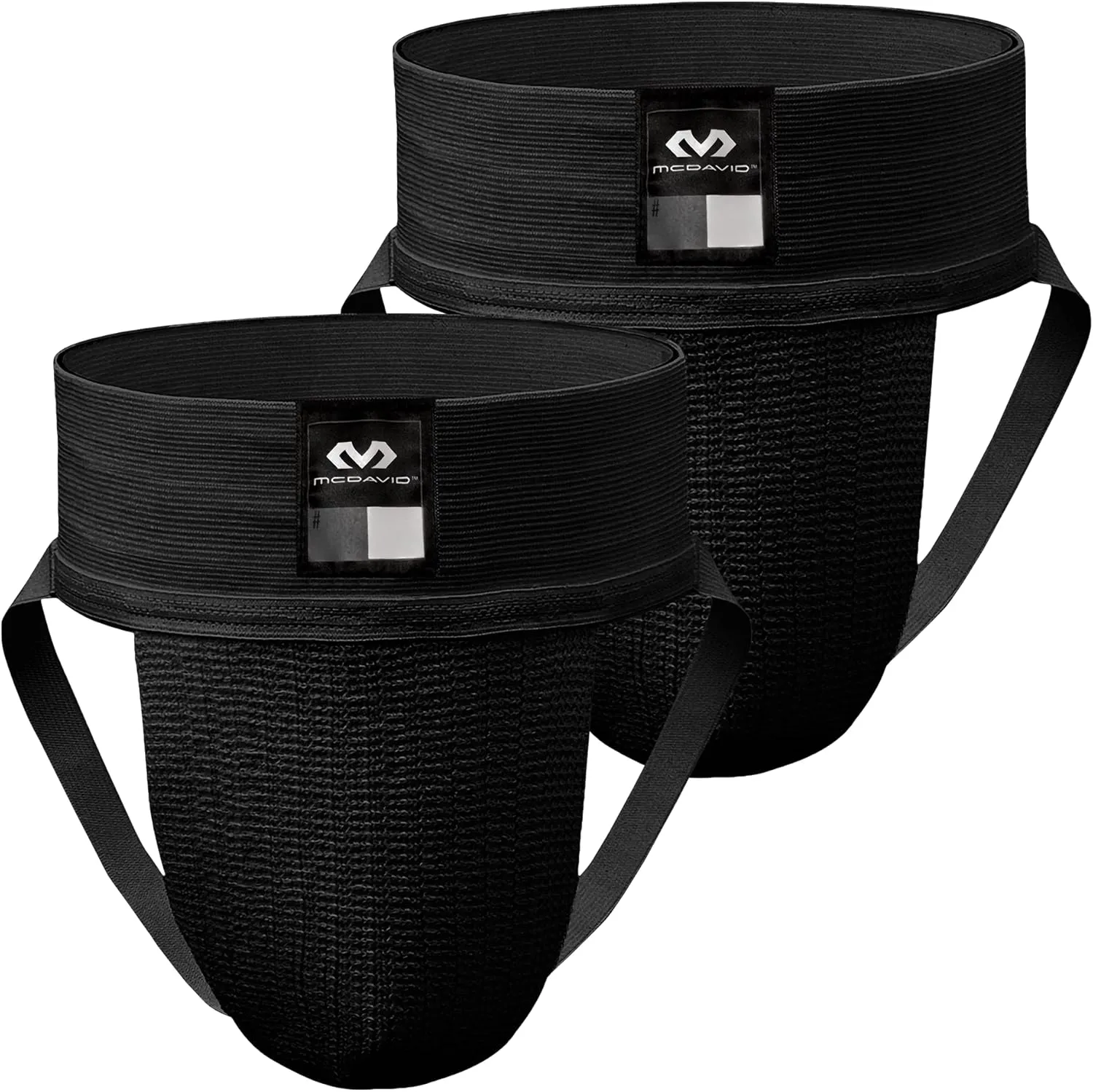 Mcdavid Athletic Jock Strap Adult Men's, Baseball Protection & More Sports, Black & White
