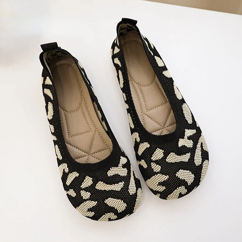 Nanccy Weaving Breathable Loafers  Comfortable Walking Casual Flats Shoes WF10