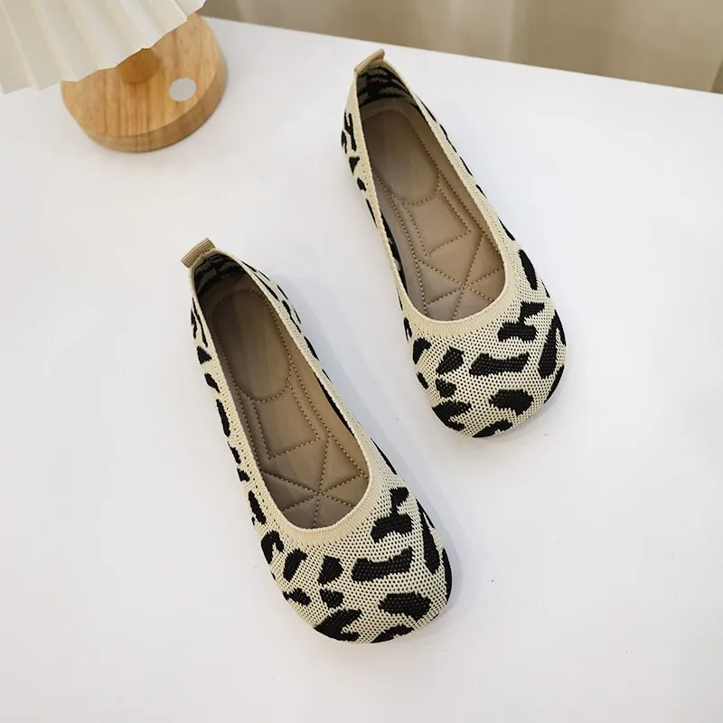 Nanccy Weaving Breathable Loafers  Comfortable Walking Casual Flats Shoes WF10