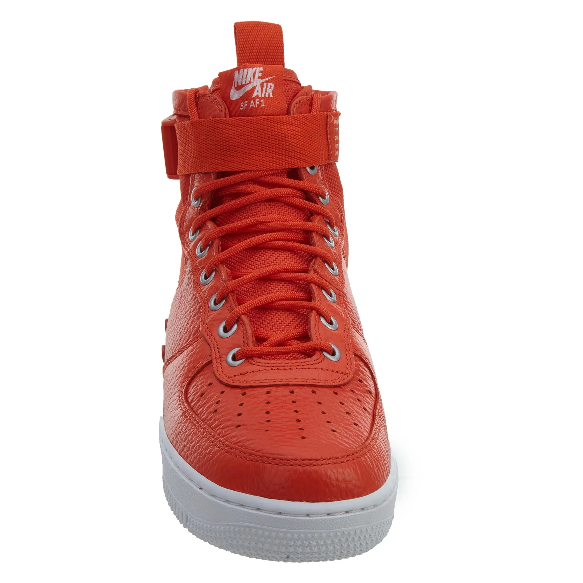 Nike SF AF1 Mid Basketball Shoes - Orange Mens Style : 917753-800