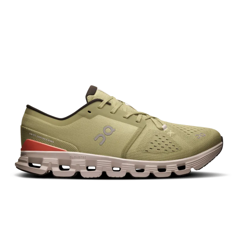 On Men's Cloud X 4 - Caper/Salmon