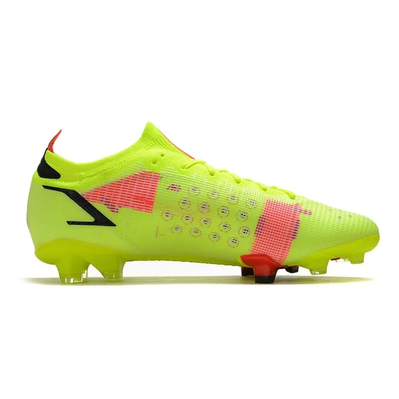 Outdoor Football Boots Men Low Ankle Soccer Shoes for Comfortable Play and Children