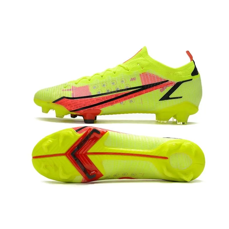 Outdoor Football Boots Men Low Ankle Soccer Shoes for Comfortable Play and Children