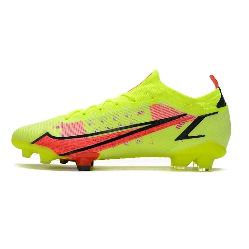 Outdoor Football Boots Men Low Ankle Soccer Shoes for Comfortable Play and Children