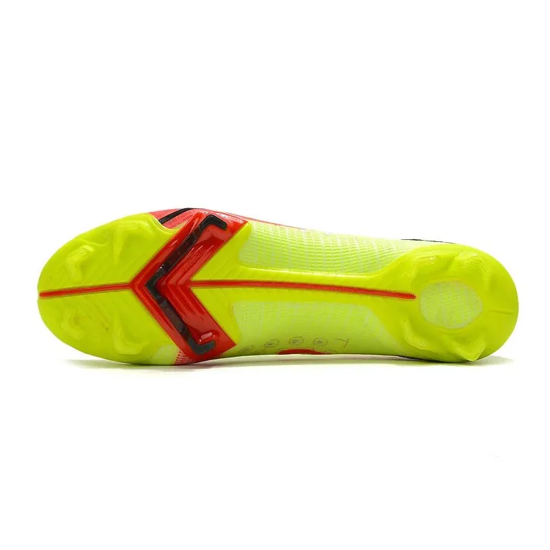 Outdoor Football Boots Men Low Ankle Soccer Shoes for Comfortable Play and Children