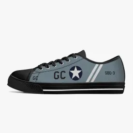 SBD Dauntless "Black GC" Low Top Canvas Shoes