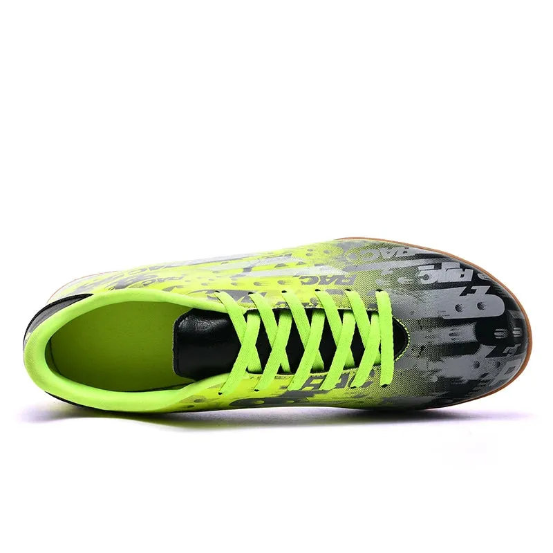 Soccer Boots Indoor Anti-slip Futsal Sneakers Men's Professional Grass Shoes Boy Girl Athletic Training Sports Children Footwear