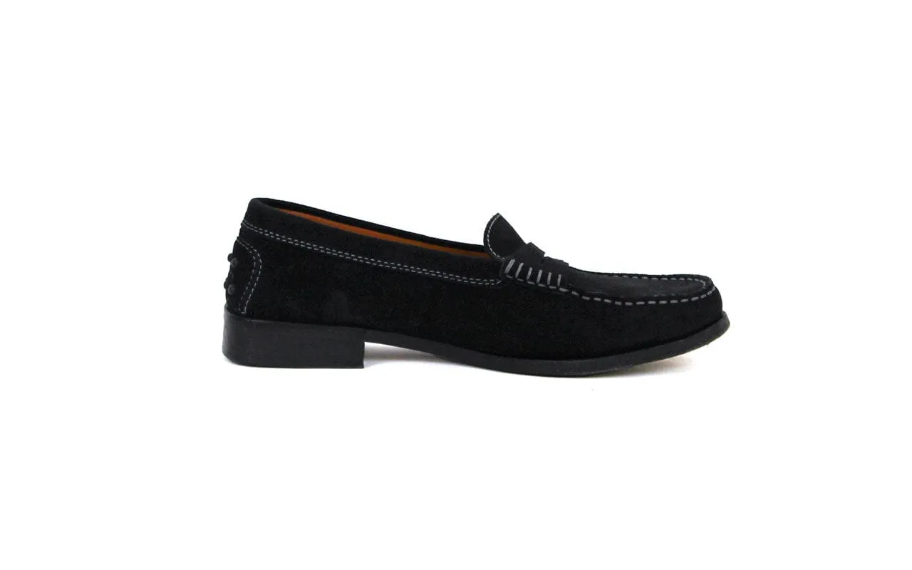 Suede Loafers