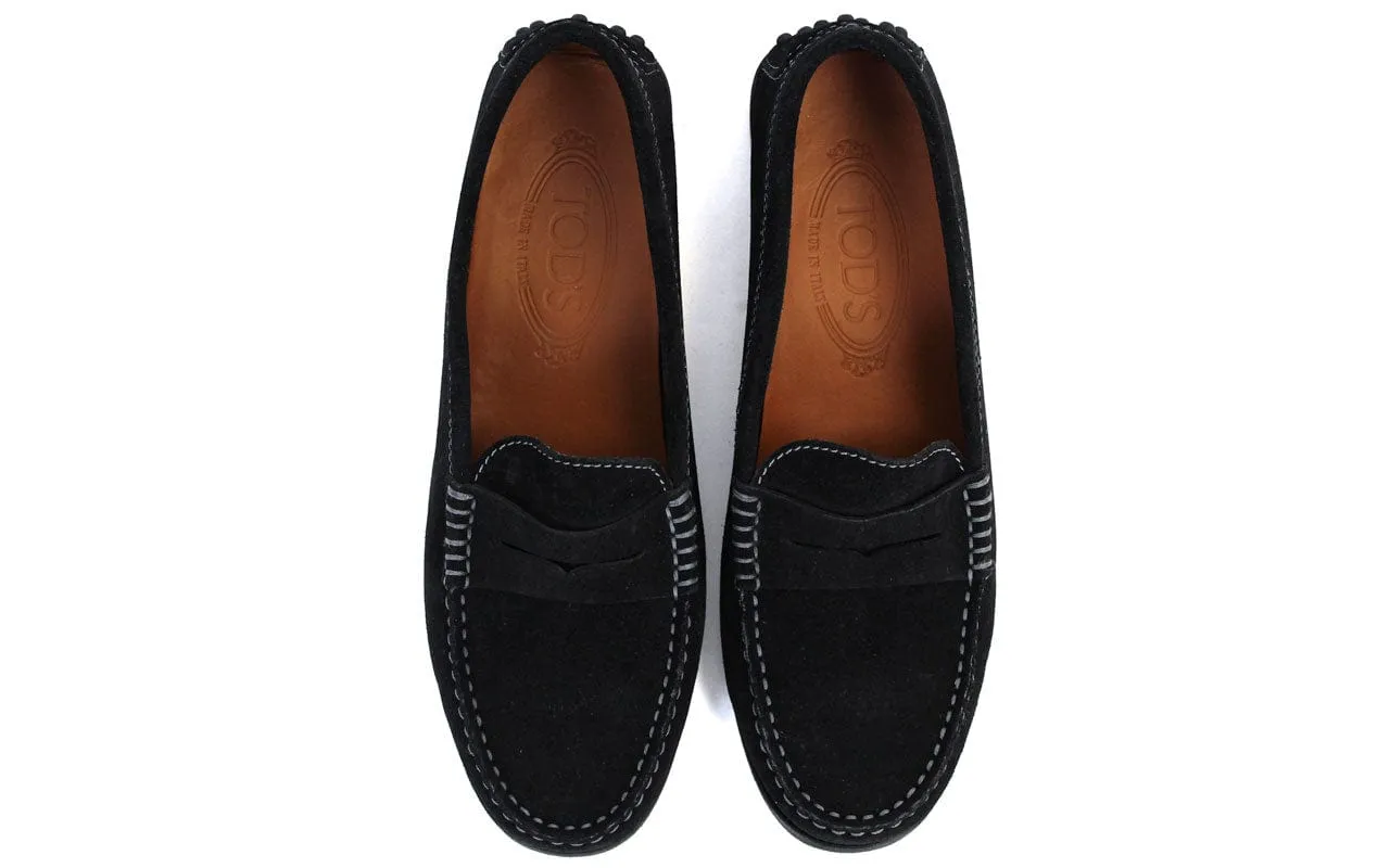 Suede Loafers