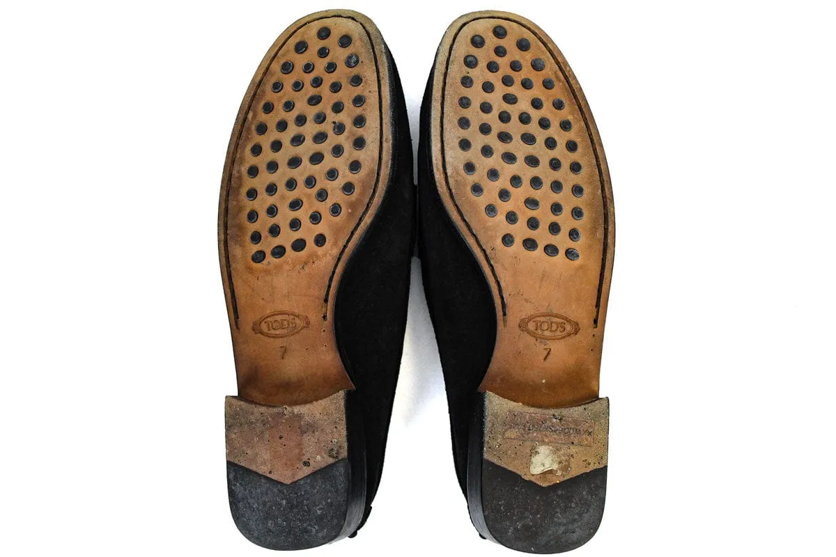 Suede Loafers