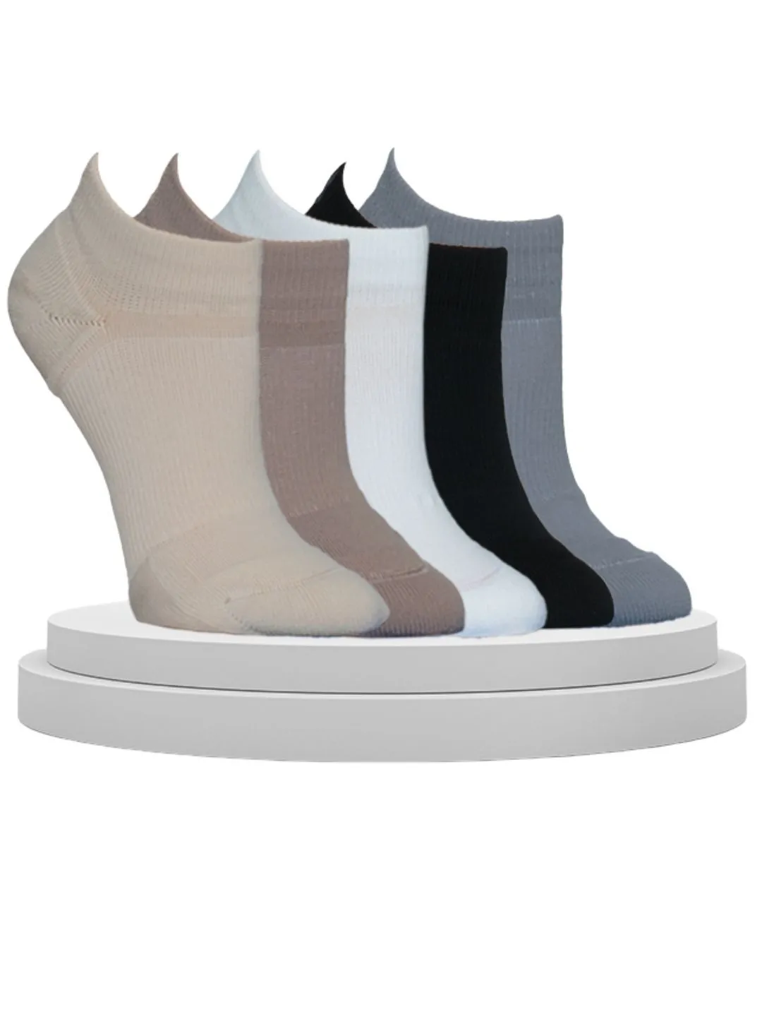 The AMP No Show Dance Sock with Traction