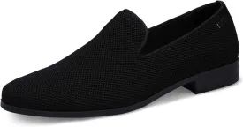 UUBARIS Mens Dress Loafers Tuxedo Suit Slip on Shoes